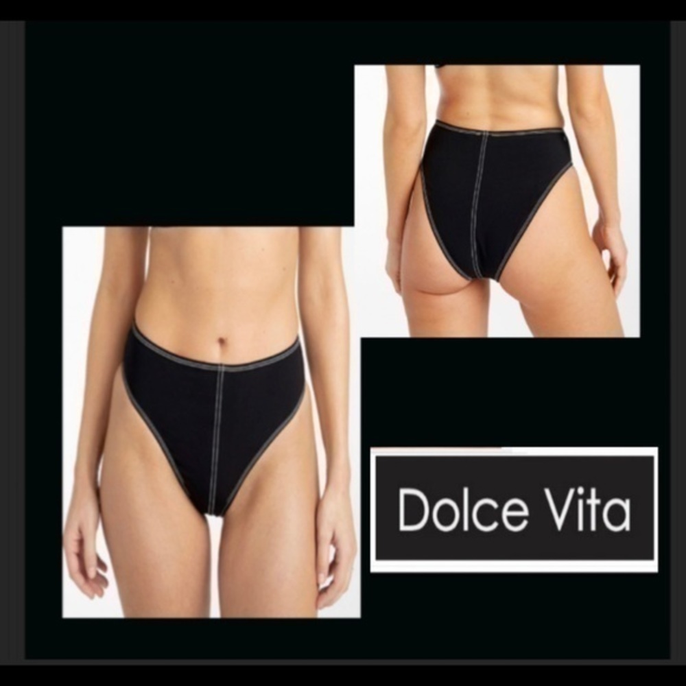Dolce Vita high waisted bikini bottom NWT